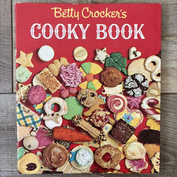 Other - Vtg 1963 Betty Crocker's Cooky Book 1st Edition 8th Printing Spiral Bound HC